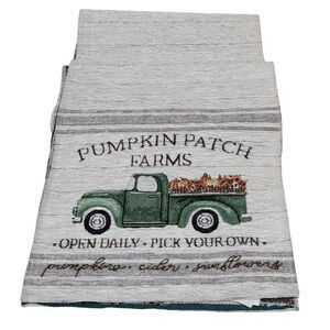 Pumpkin patch table runner